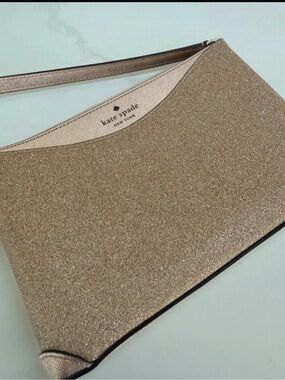 kate spade Rose Gold Glitter Handbag